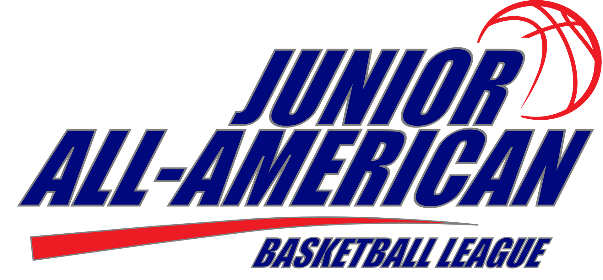 The logo for the junior all-american basketball league