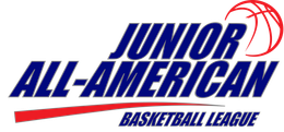 The logo for the junior all-american basketball league