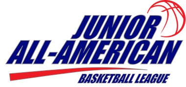 The logo for the junior all-american basketball league