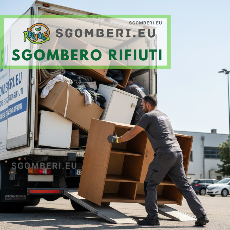 Ritiro Rifiuti a domicilio- sgomberi.eu