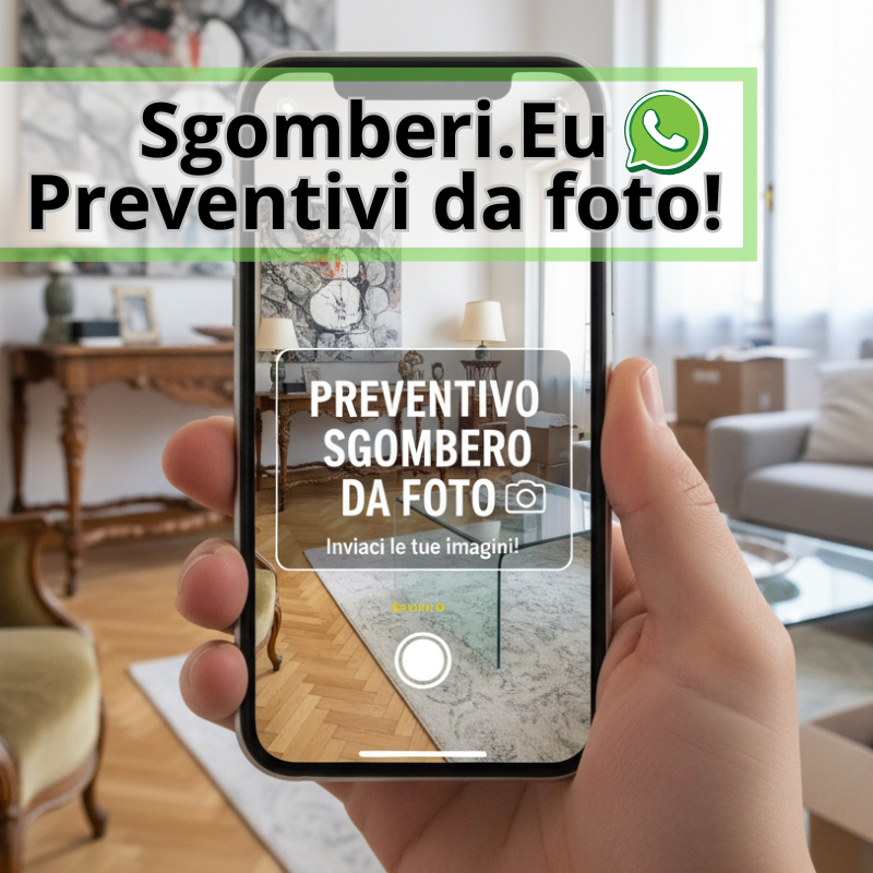 preventi sgomberi da foto. Sgomberi a roma Preventivi da foto