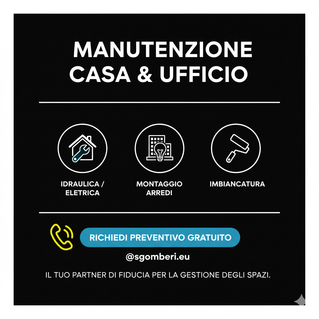 Seguici su Instagram @sgomberi.eu