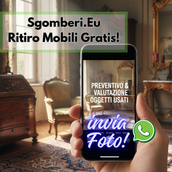 Ritiro a Roma Mobili Usati Gratis.