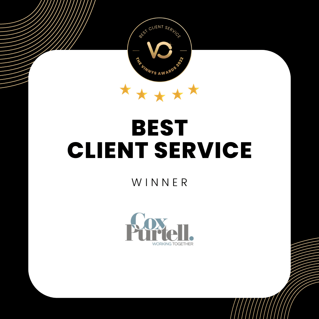 Best client service winner badge CP