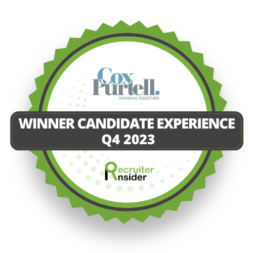 Recruiter insider logo of winner candidate experience q4 2023 -