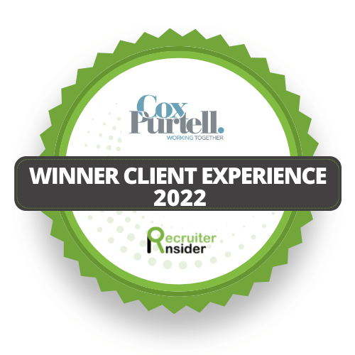 Recruiter Insider Award Logo Client experience 2022
