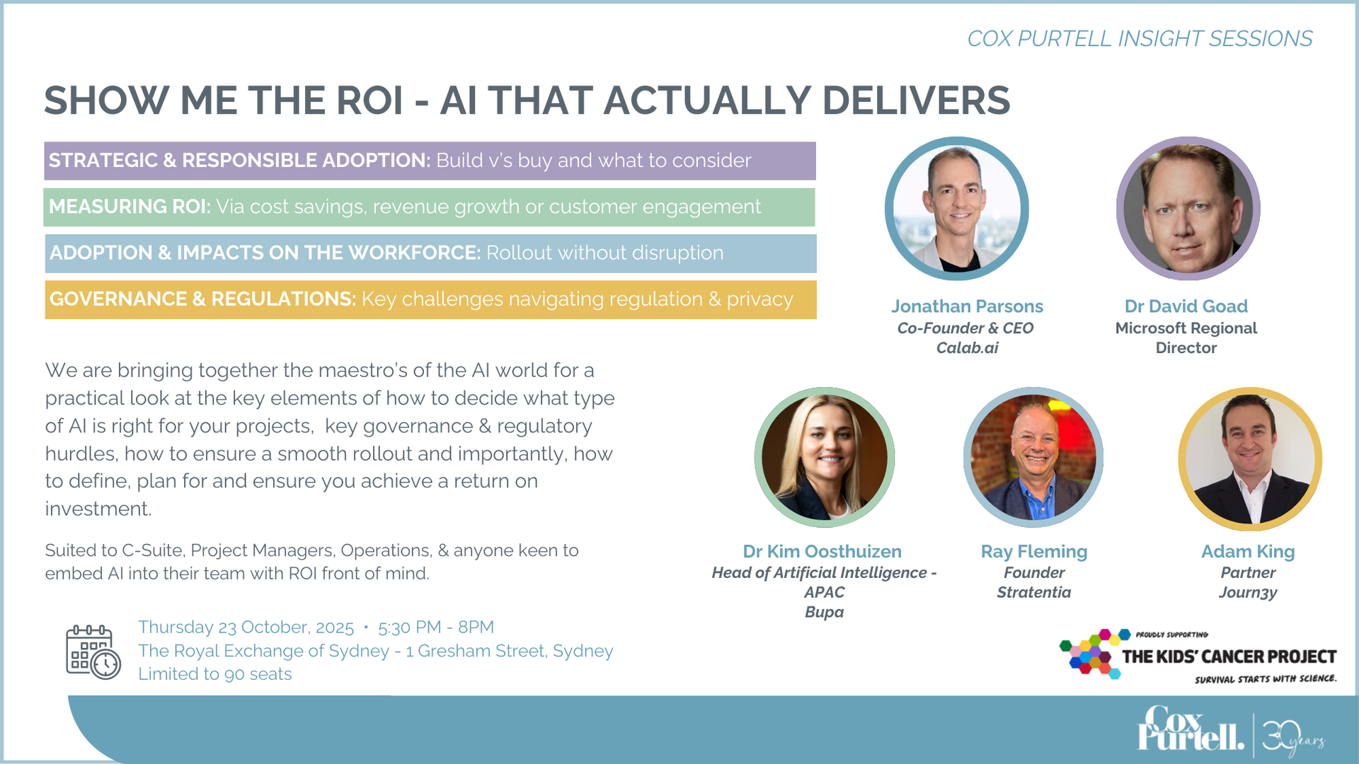 Show me the ROI - AI that actually delivers event invite