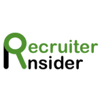 Logo for Recruiter Insider, with a green