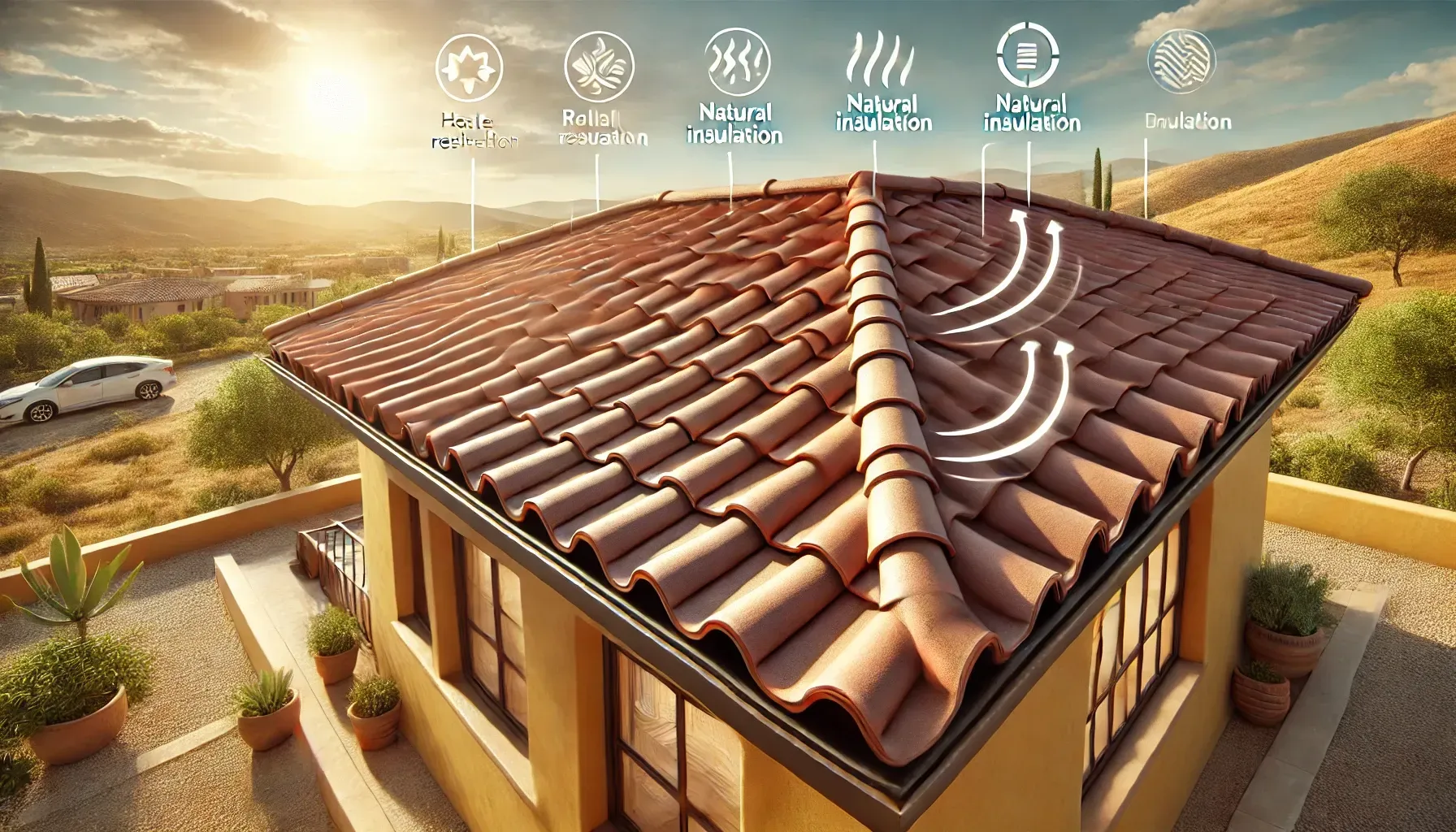 Clay and Terracotta Tiles: Timeless Heat-Resistant Roofing