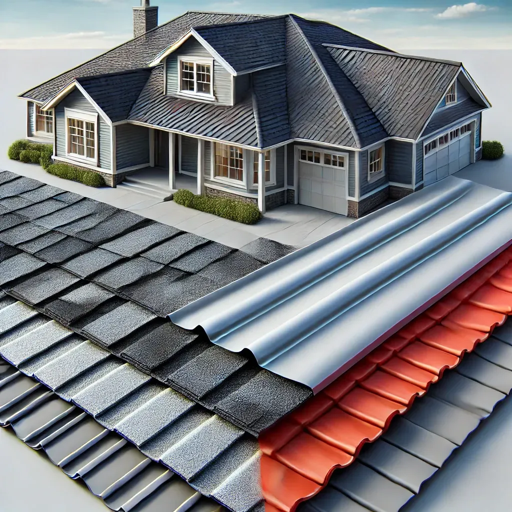 Comparing Costs: Asphalt Shingles, Metal Roofs, and Tile Roofs