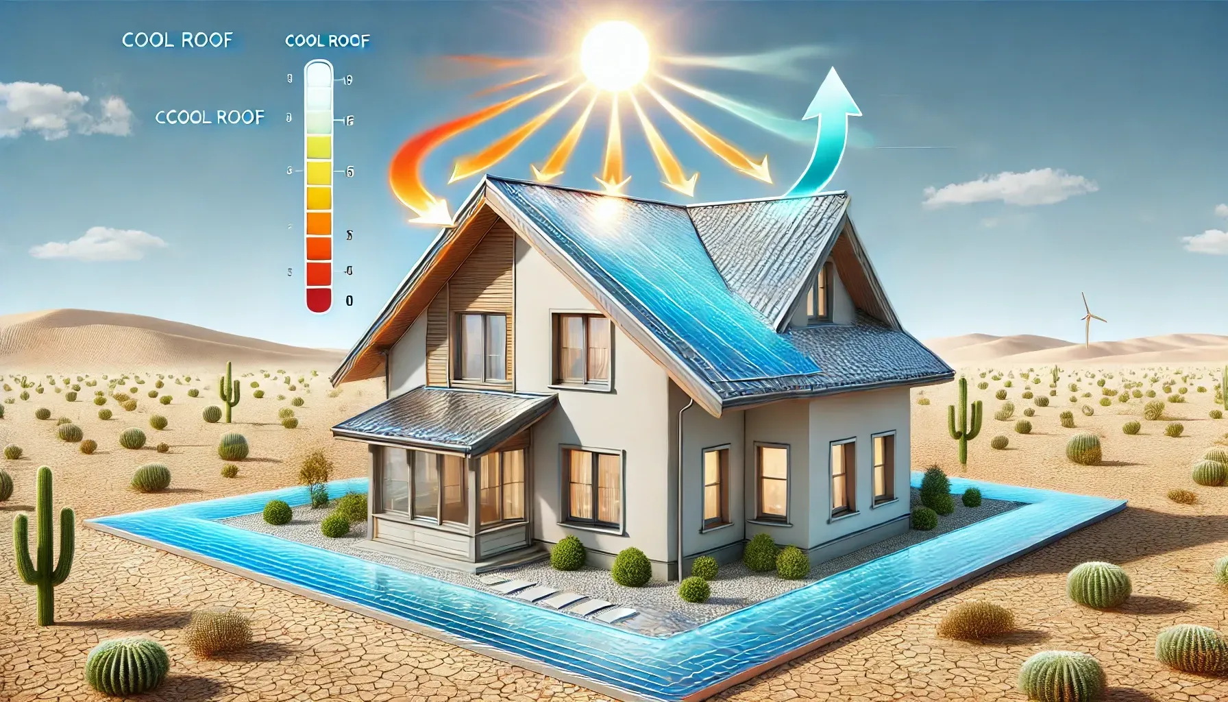 Cool Roofs for Sunny Climates