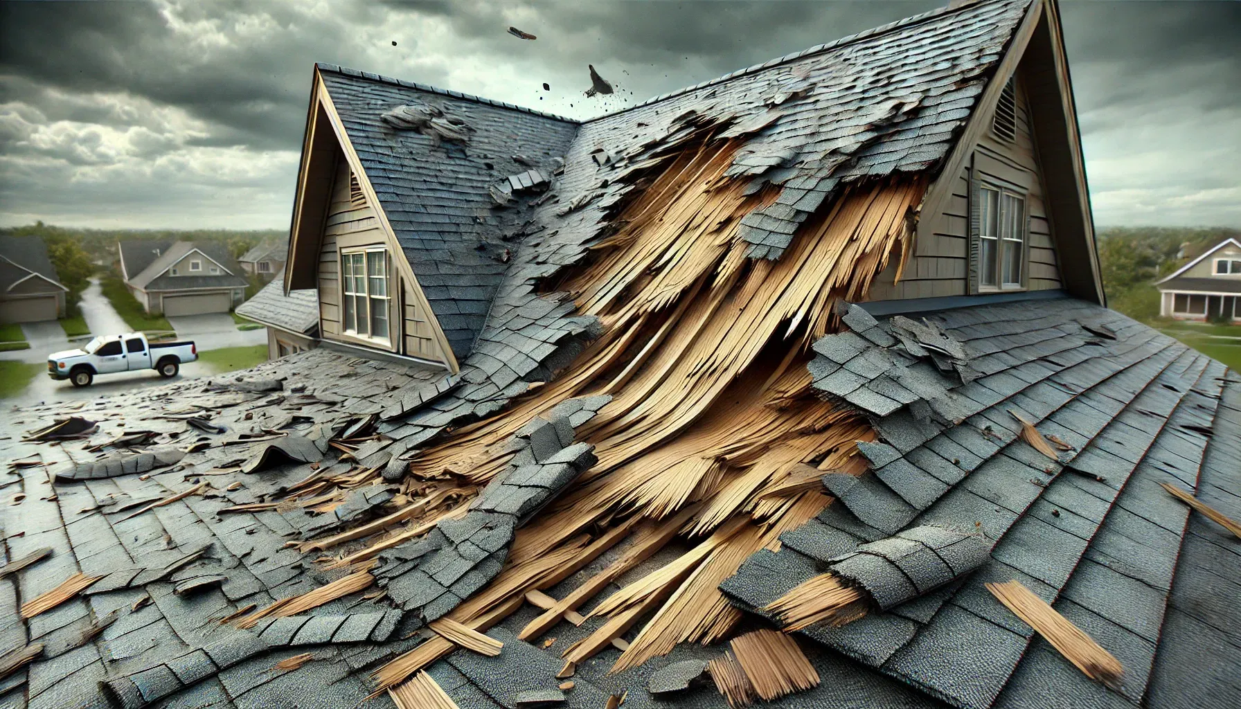 6. Cracked or Missing Shingles