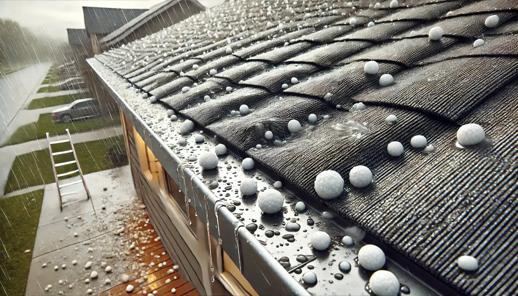 4. Hail Damage to Roof Structures