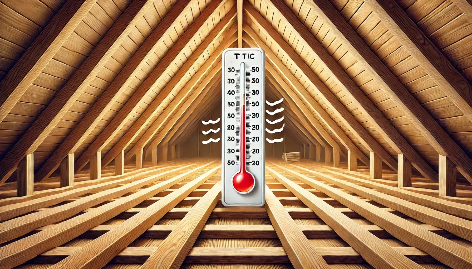 Heat Trapped Under the Roof