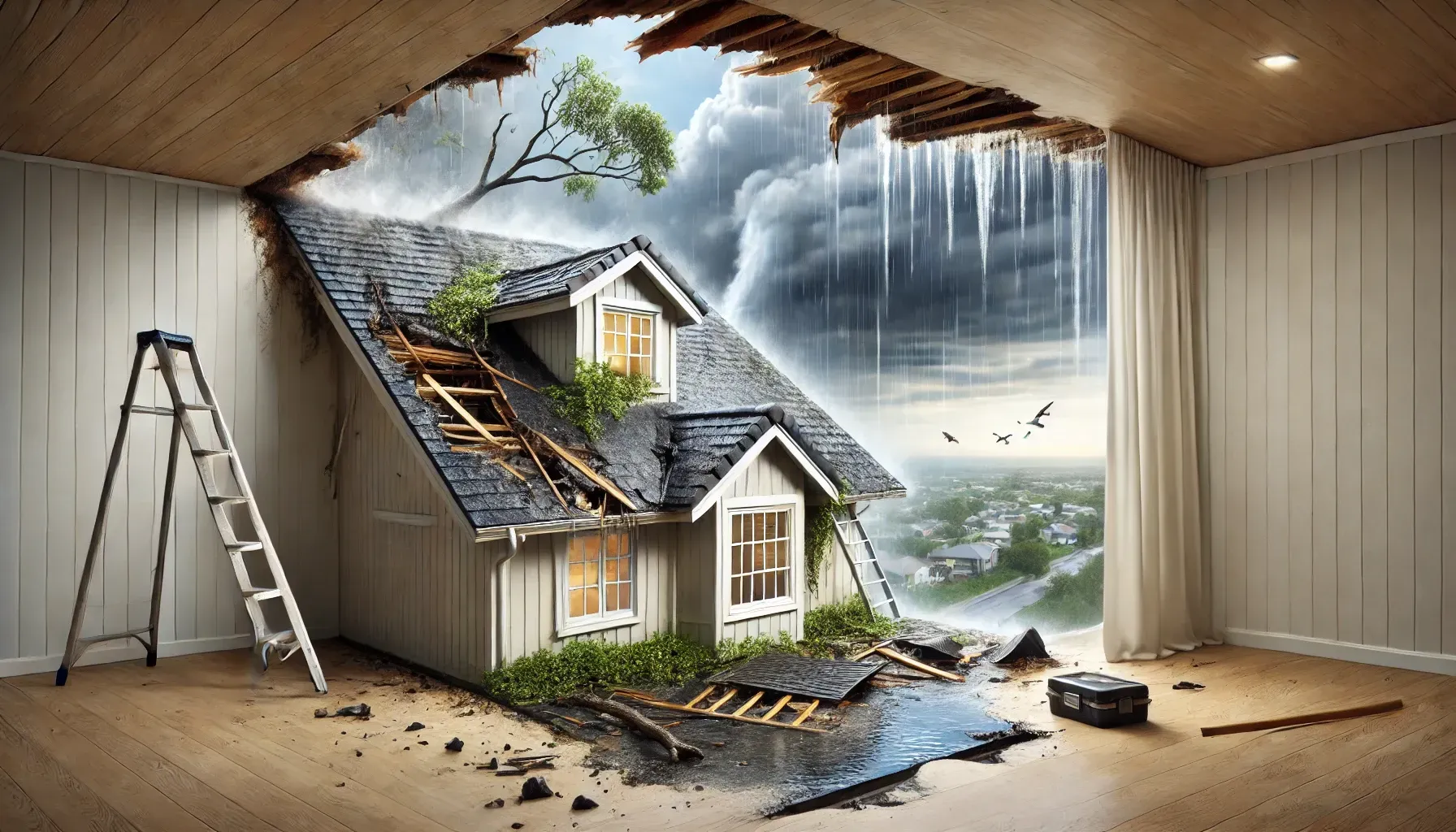 How to Detect Roof Damage After a Storm