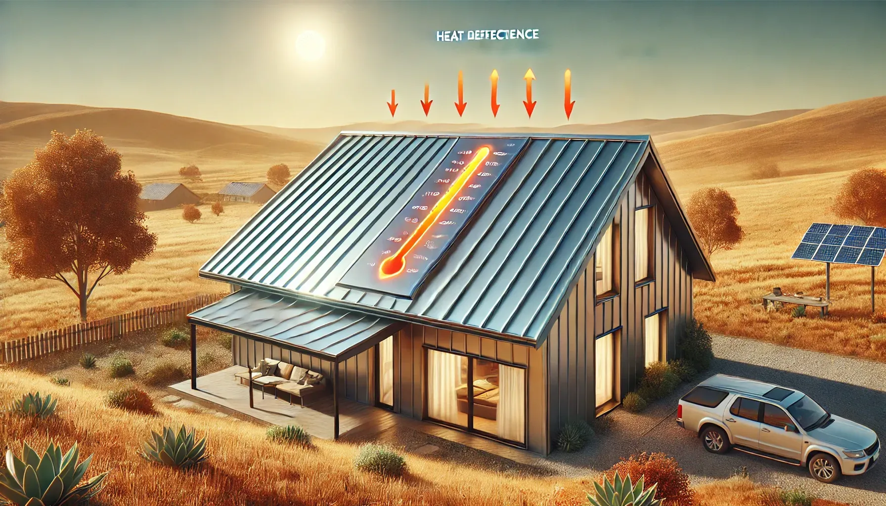 Metal Roofs for High Temperatures