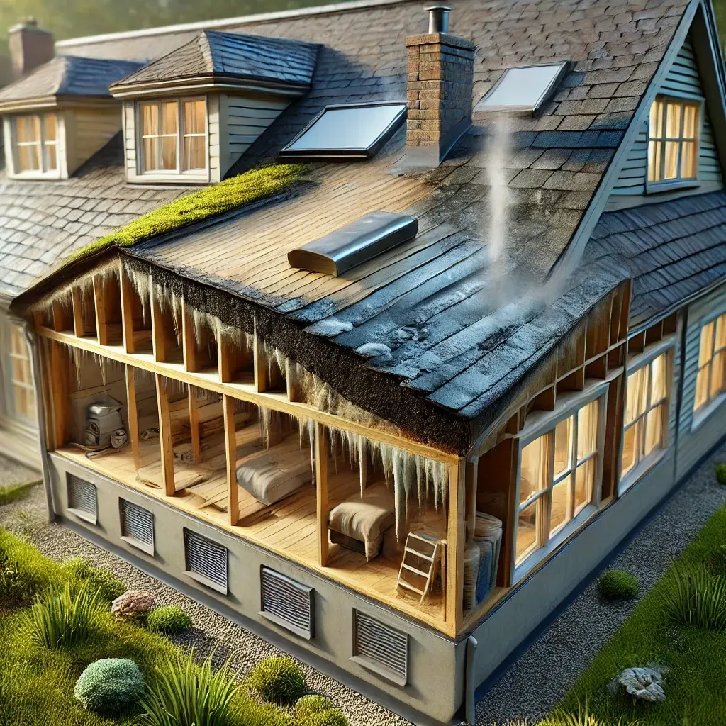 Reduced Ventilation and Moisture Issues