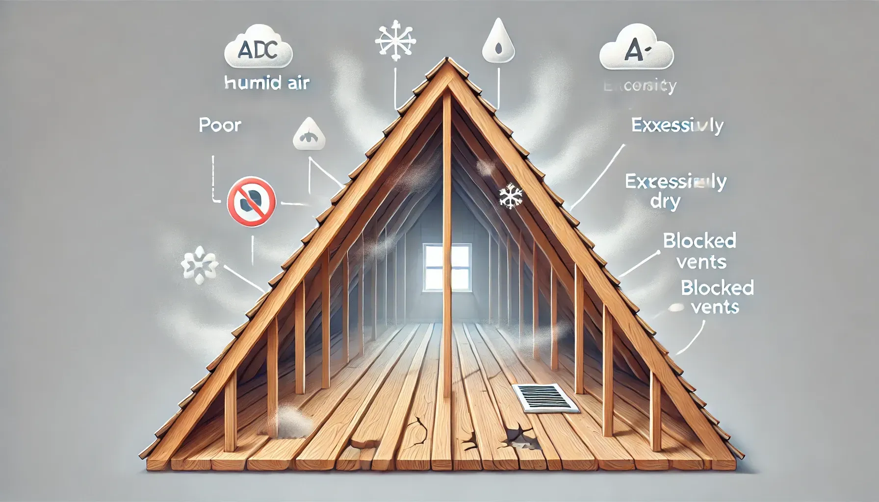 Signs of Air Circulation Problems in Attics