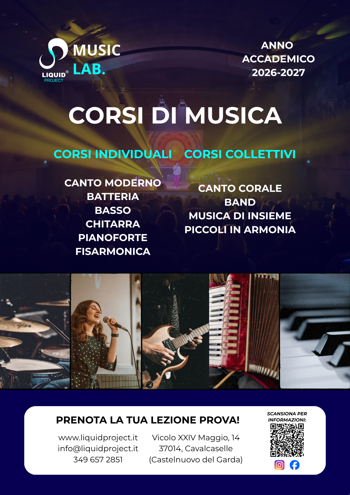 Corsi di musica a Cavalcaselle