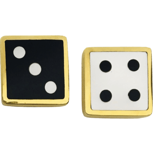 Dice Earrings — Cupid Charm in Palm Beach, FL Dice Earrings — Cupid Charm in Palm Beach, FL