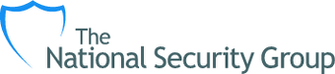A logo for the national security group with a blue shield