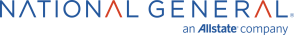 A logo for national general an allstate company