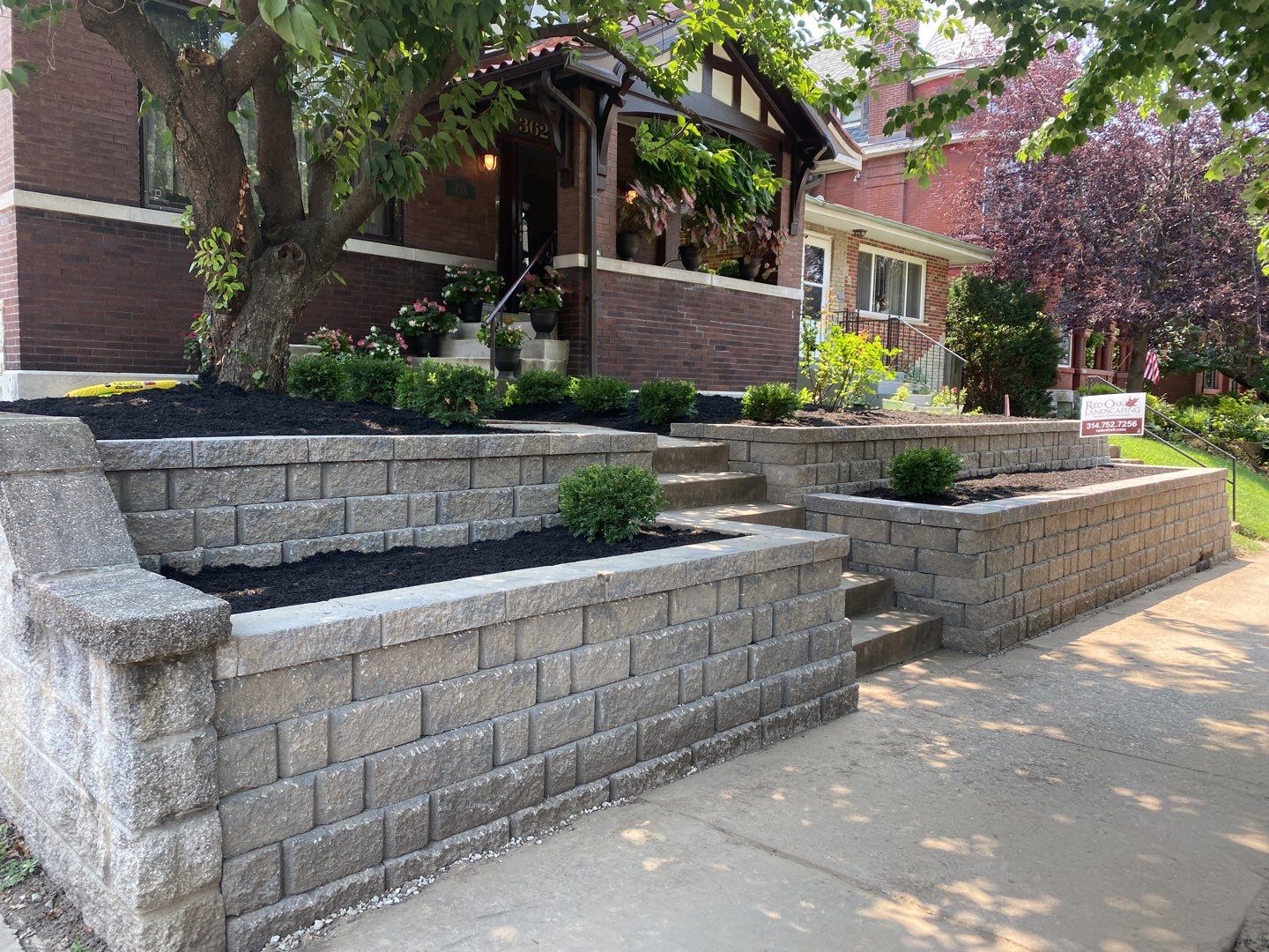 Retaining Walls — Arnold, MO — Red Oak Landscaping