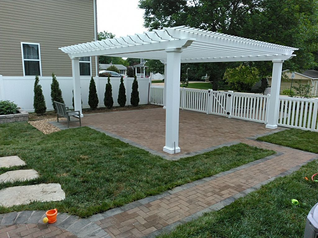 Smooth Concrete Walkway — Arnold, MO — Red Oak Landscaping