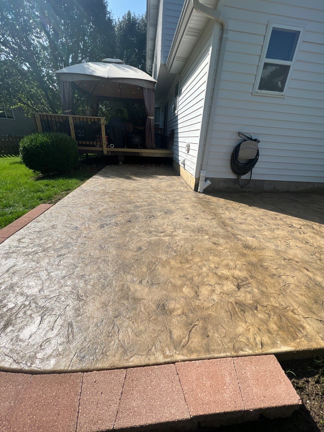Beautiful Smooth Outdoor Steps— Arnold, MO — Red Oak Landscaping