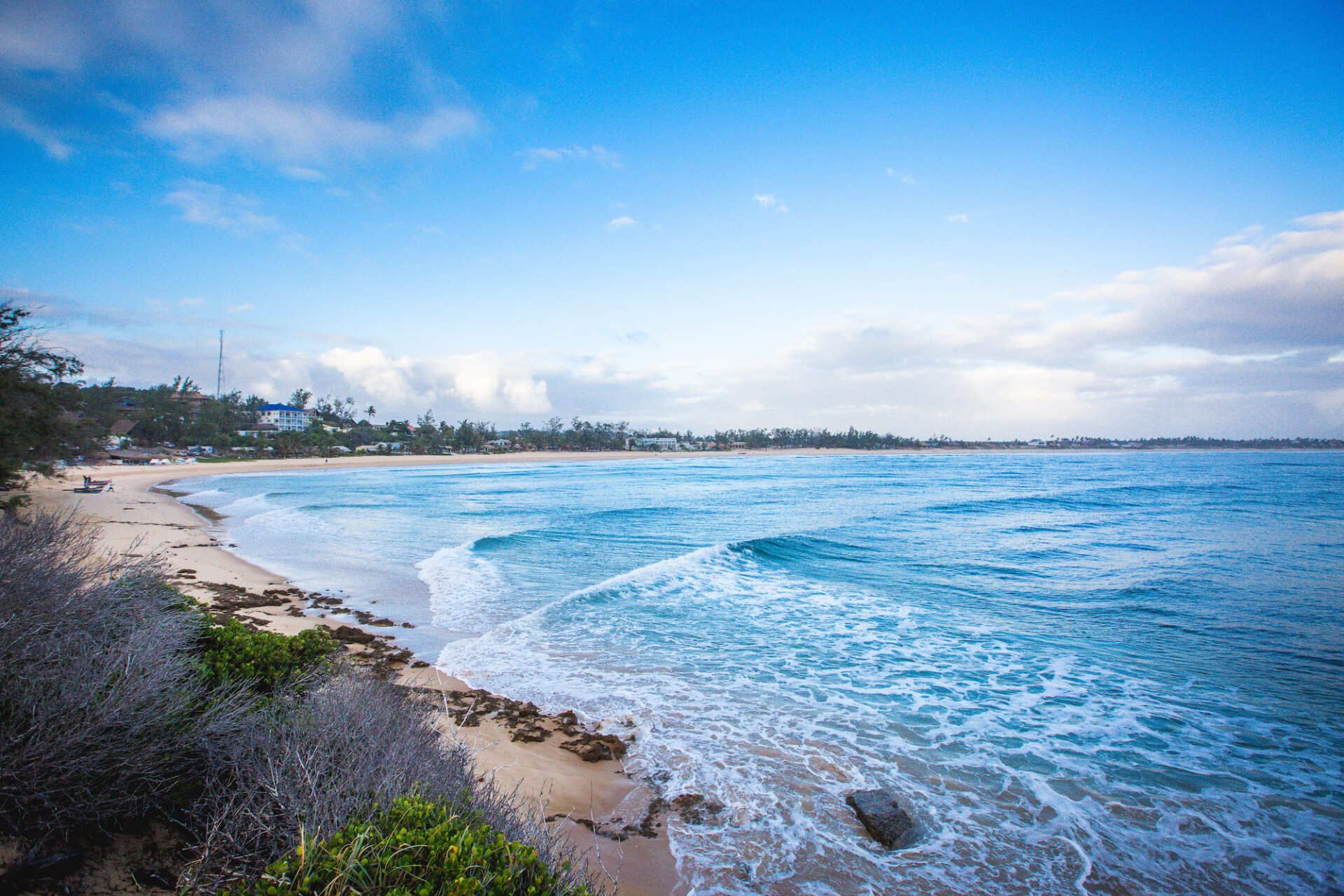 View of Tofo Beach