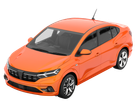 auto arancione sportiva