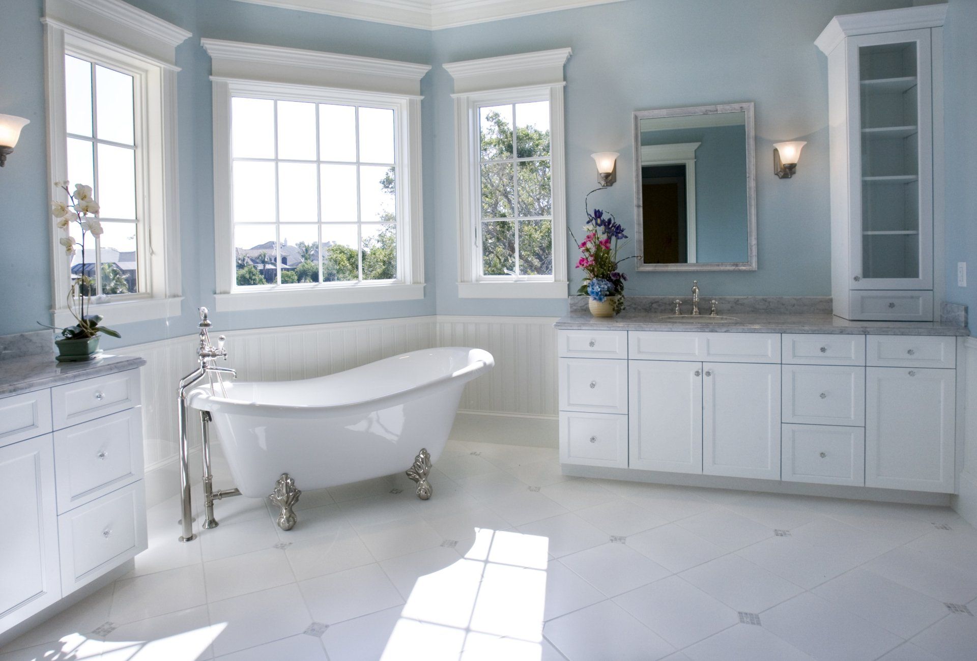 Empty Kitchen Island | South Yarmouth, MA | Beach House Kitchen & Bath