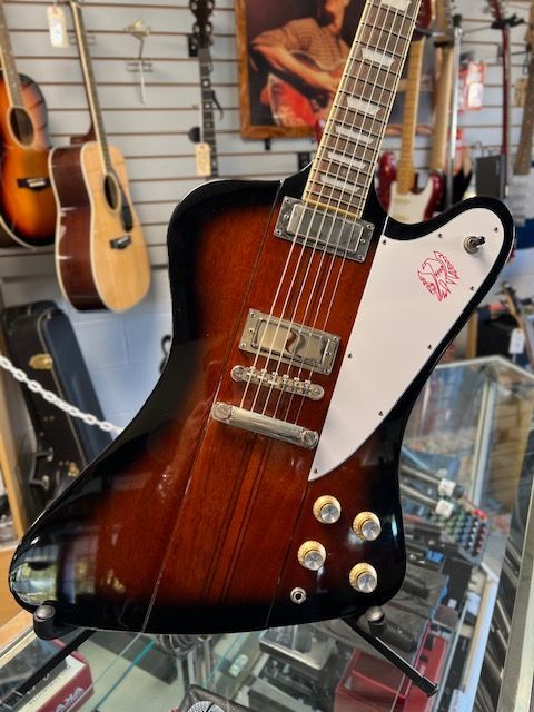 2021 Epiphone Firebird in Vintage Sunburst