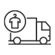 Delivery Icon — Morehead City, NC — Sunshine Cleaners & Laundry
