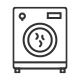 Washing Machine Icon — Morehead City, NC — Sunshine Cleaners & Laundry