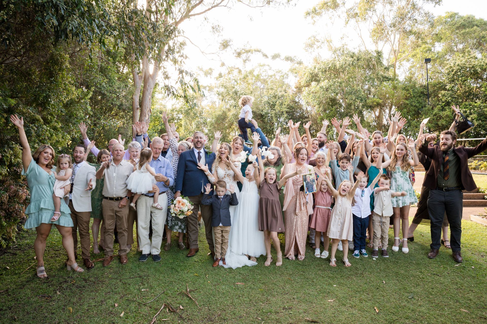 Family Wedding Sirromet Winery