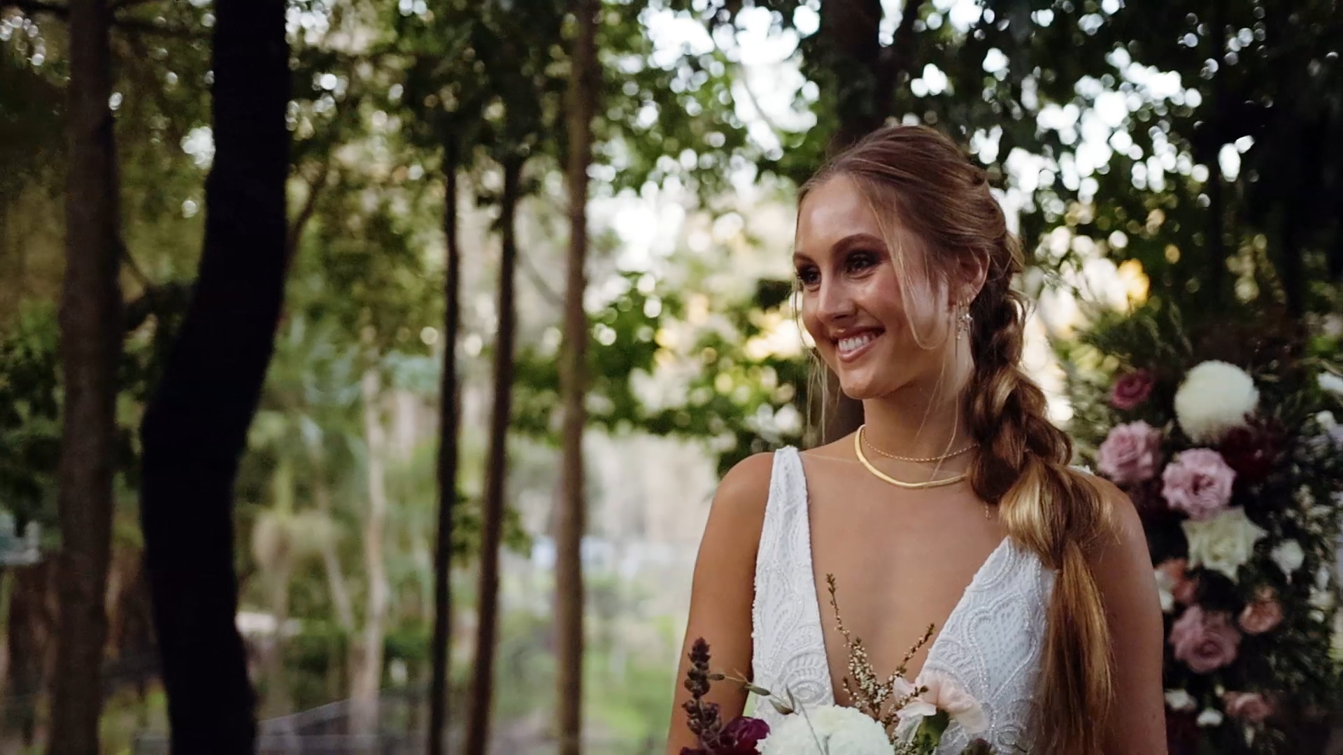 Rainforest Wedding Photo