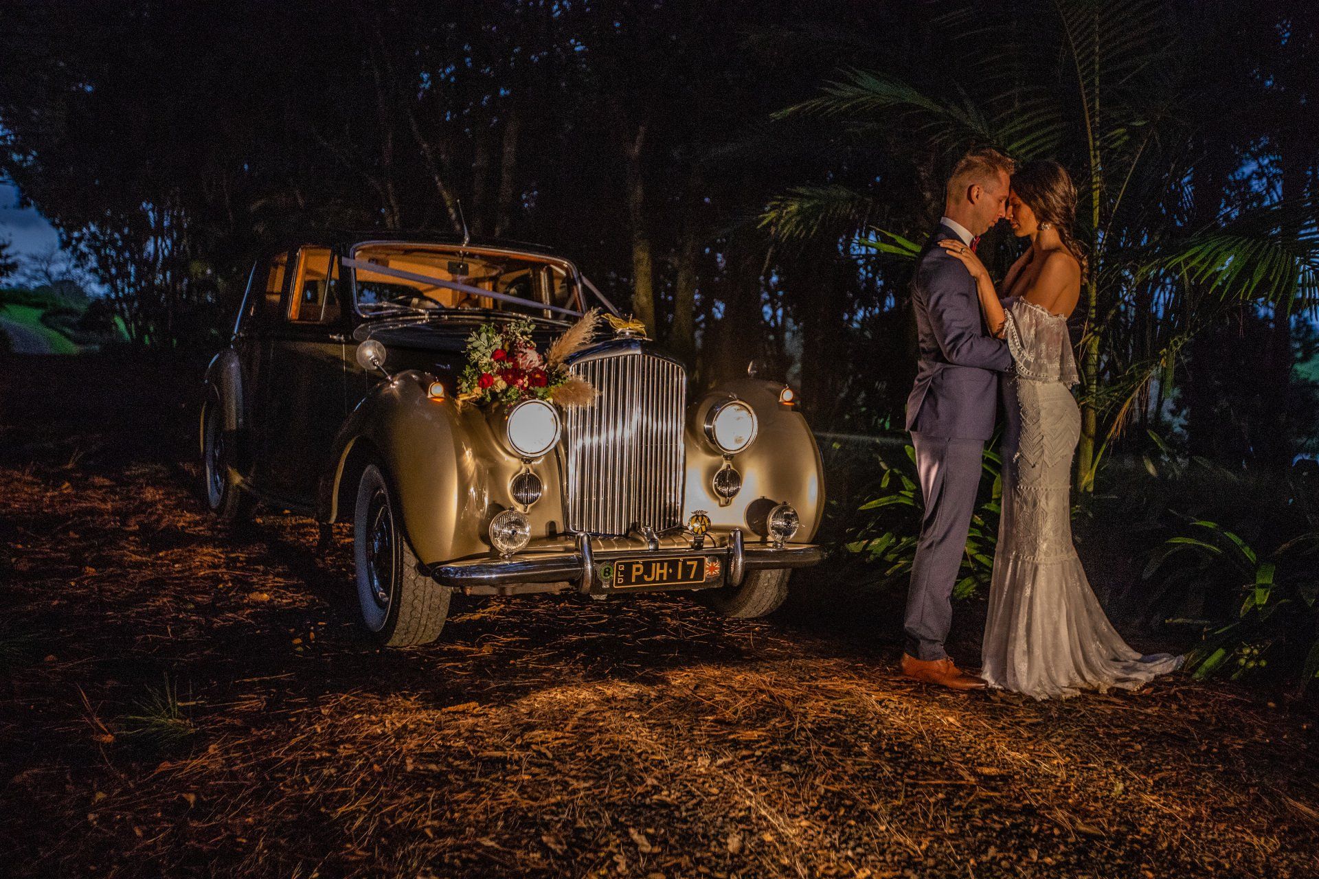 Night Wedding Photoshoot