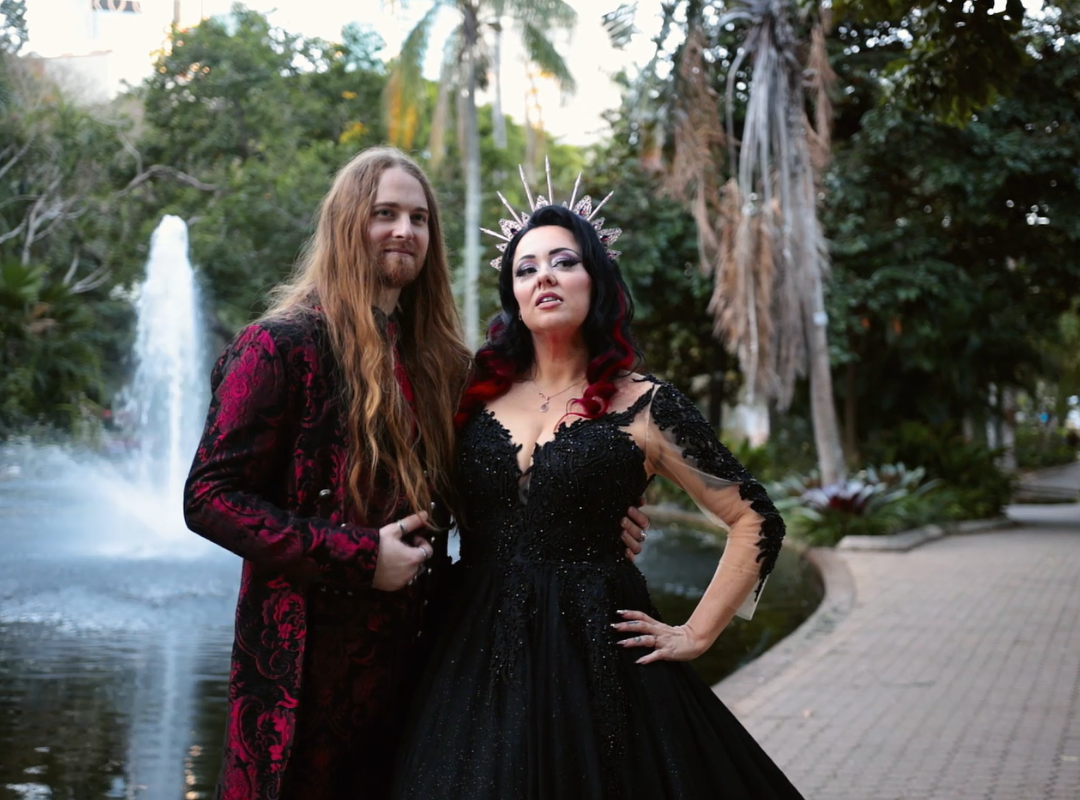 Brisbane Goth Wedding