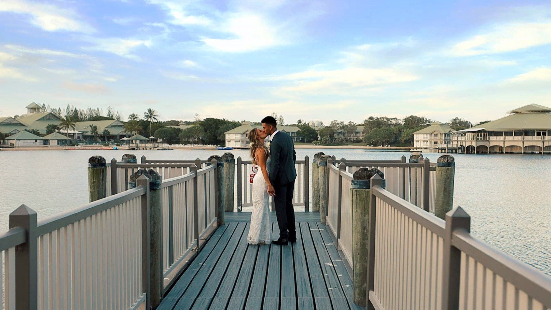 Ocean Photoshoot Wedding Queensland