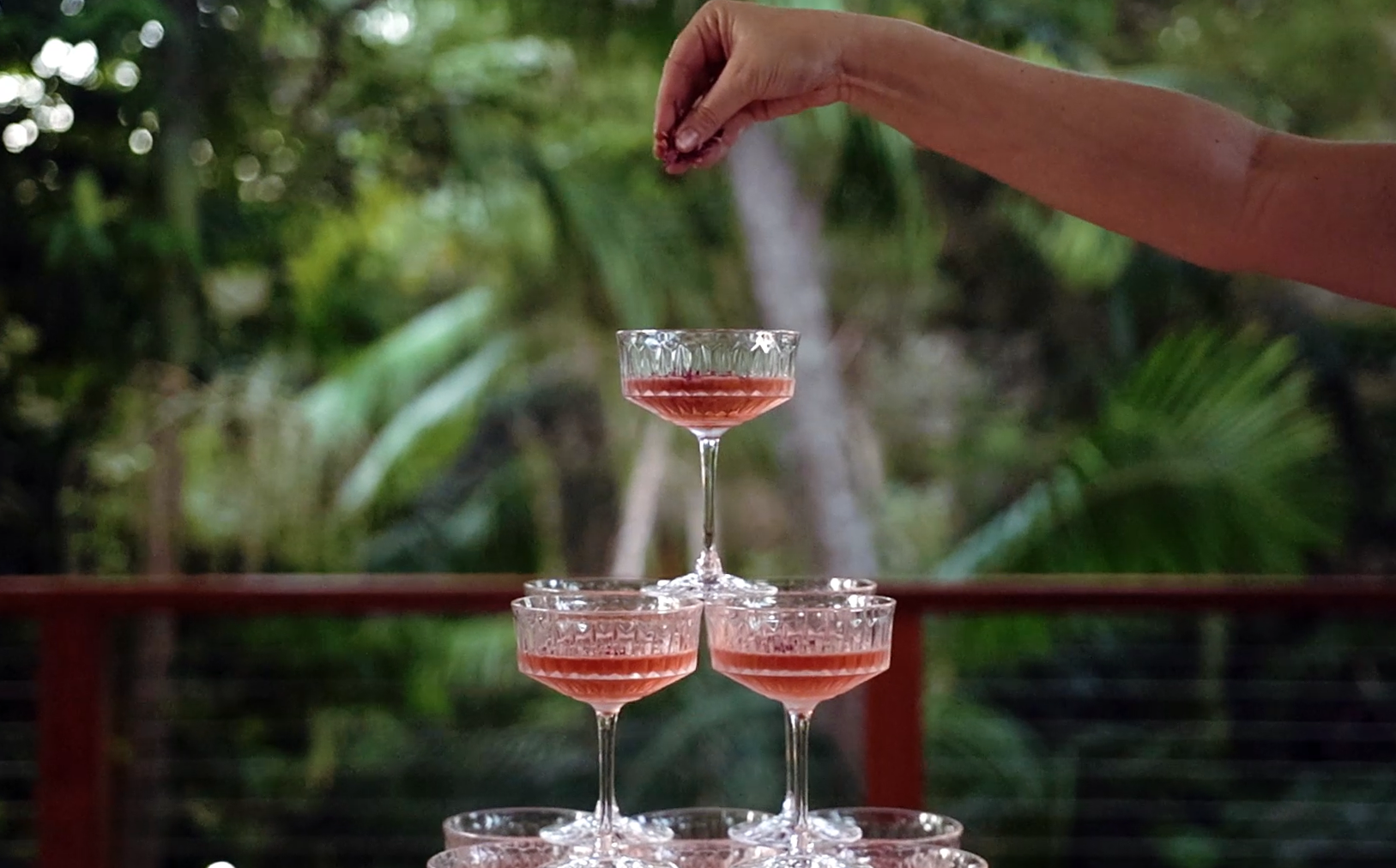 Champagne Tower