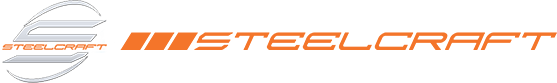 Logo of Steelcraft with stylized