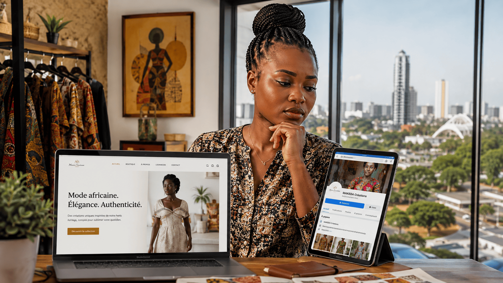 Site internet ou page Facebook : que choisir pour son entreprise en Afrique francophone