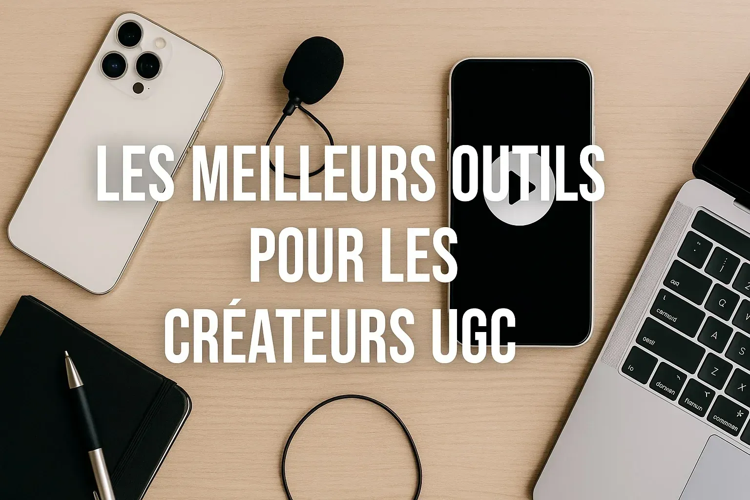 Matériel et outils essentiels pour créateur UGC au Cameroun