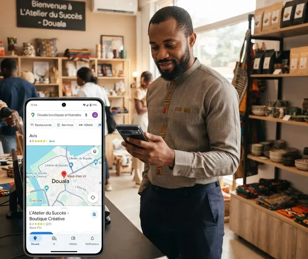 Google Business Profile au Cameroun : comment apparaître sur Google Maps ?