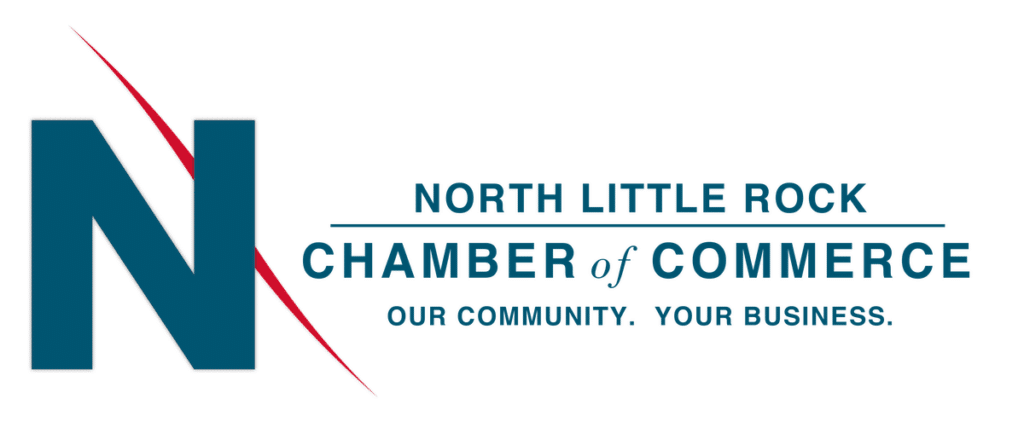 North Little Rock Chamber of Commerce Member Badge (teal)
