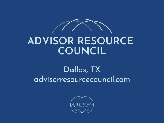 The advisor resource council is located in dallas tx
