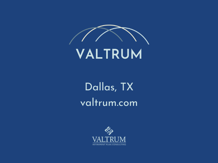 A blue background with the word valtrum on it