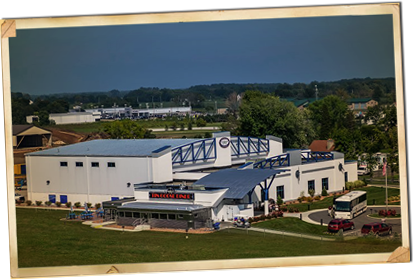 Liberty Aviation Museum aerial closeup