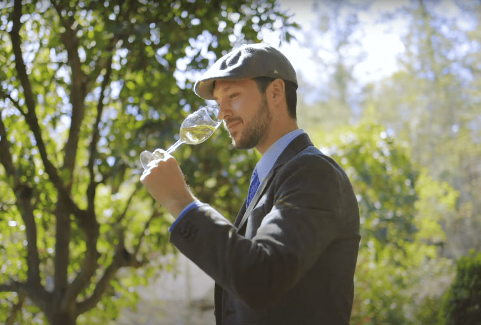 chief champagne officer, Raymond James Irwin, sourcing bottles for the Fizz Champagne Club.
